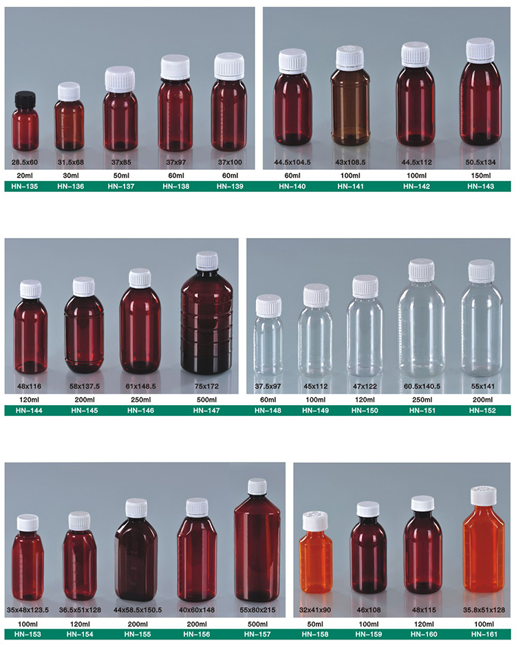 Industrial 30ml Sterile PET Plastic Liquid Bottle with Insert and Leakage-proof Design