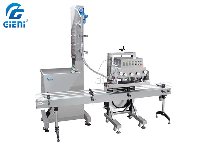 1.6KW Bottle Capping Machine 180 Bottles / Min Spindle Capper Machine
