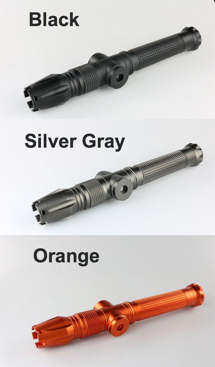 450nm 3000mw Blue High Power Laser Pointer Pen With Aluminum Case