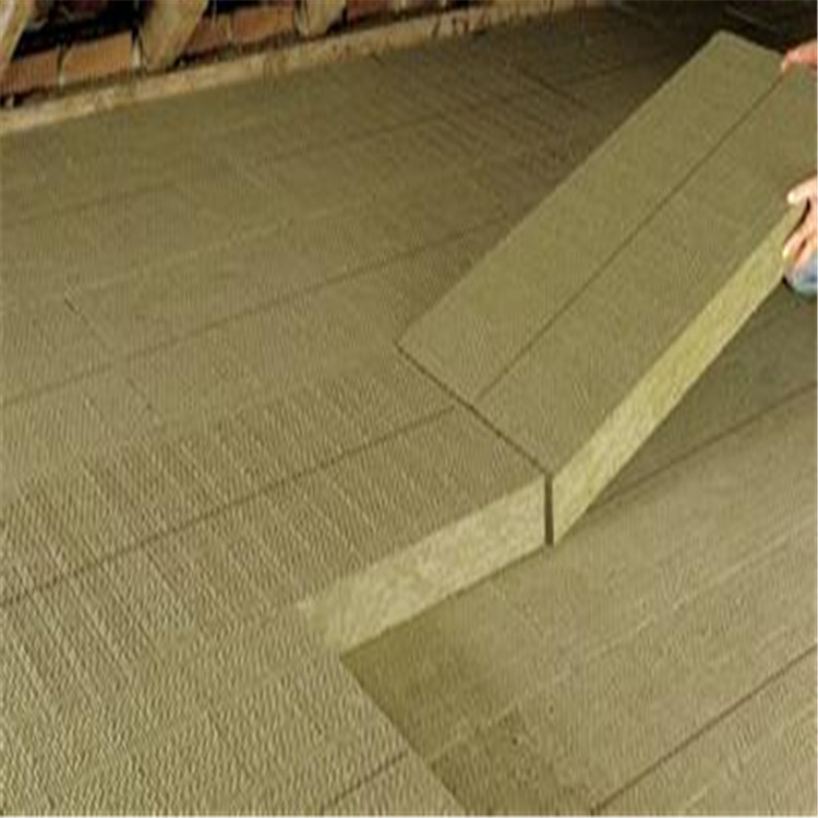 Thermal Insulation Rock Wool Board Basalt Fiber Slab 50mm Fireproof