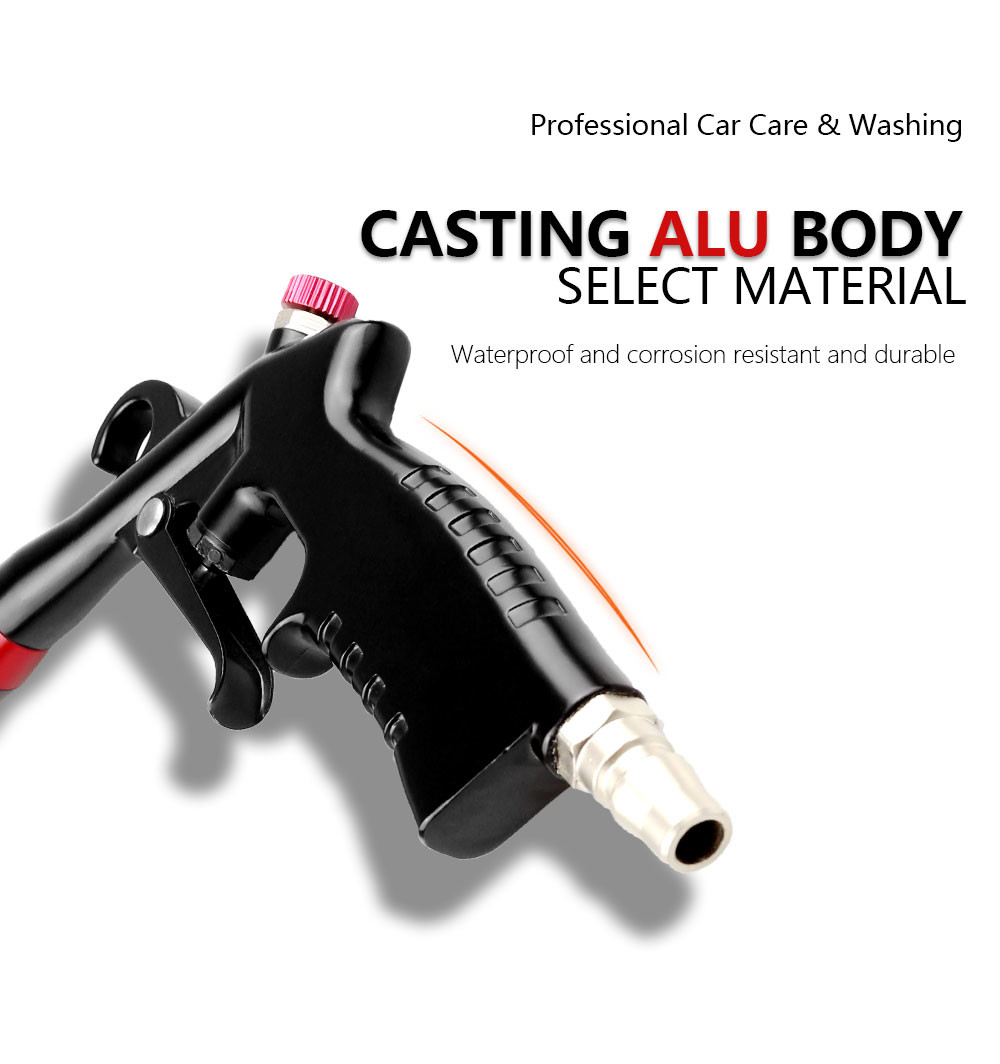 High Power Black Dry Tornador Car Foam Cannon With ISO-9001 Certification