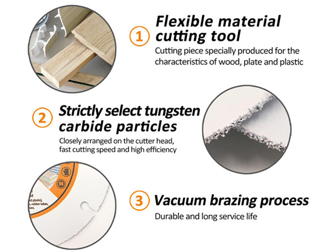 Woodworking 150mm Brazed Alloy Circular Saw Blade Brazed 1.2mm
