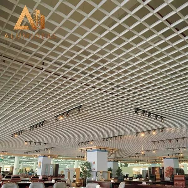 Aluminum Suspended Metal Grid Ceiling
