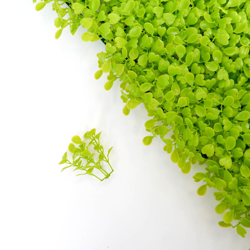 Artificial Plastic Plants Synthetic Milan Wall Decoration Synthetic Grass For Garden