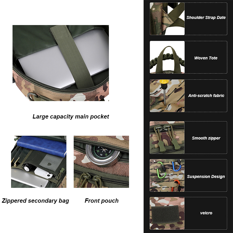 Multifunctional Military Hiking Backpacks Large Capacity For Outdoor Camping Sports