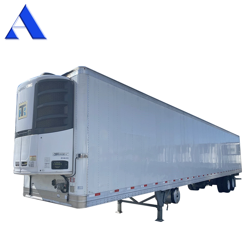 13 Ton Axle Alex Thermo King Refrigerator 53ft Insulated Van Box Semi-Trailer Truck Trailers for Transportation Needs