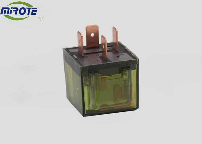 High Amp 12 Volt Car Relay With Two Contacts Braided Wire High Power