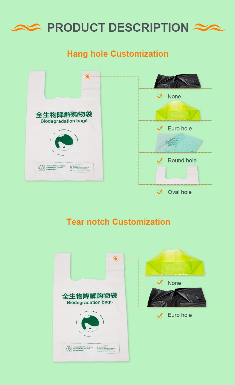 Recycled Plastic Packaging Bag 100% Biodegradable Material Antibacterial