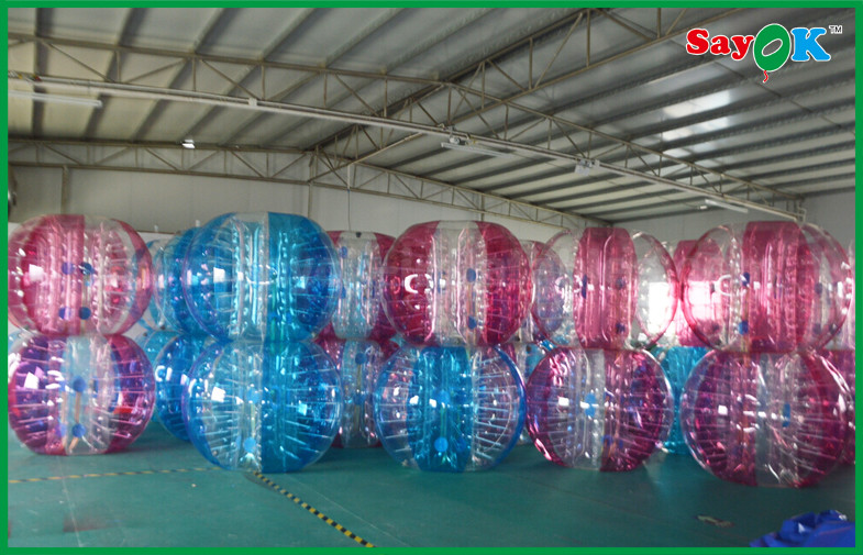 Inflatable Suit Game Sumo Bumper Ball Inflatable Sports Games , Giant Bubble Football Equipment For Adult