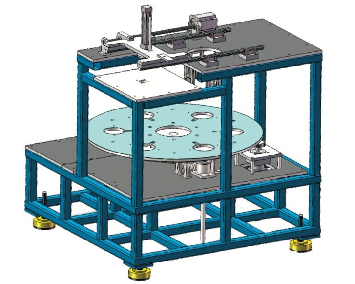 High Durability Stamping Robot 1500 * 1500 * 1700mm 400Kg Net Weight