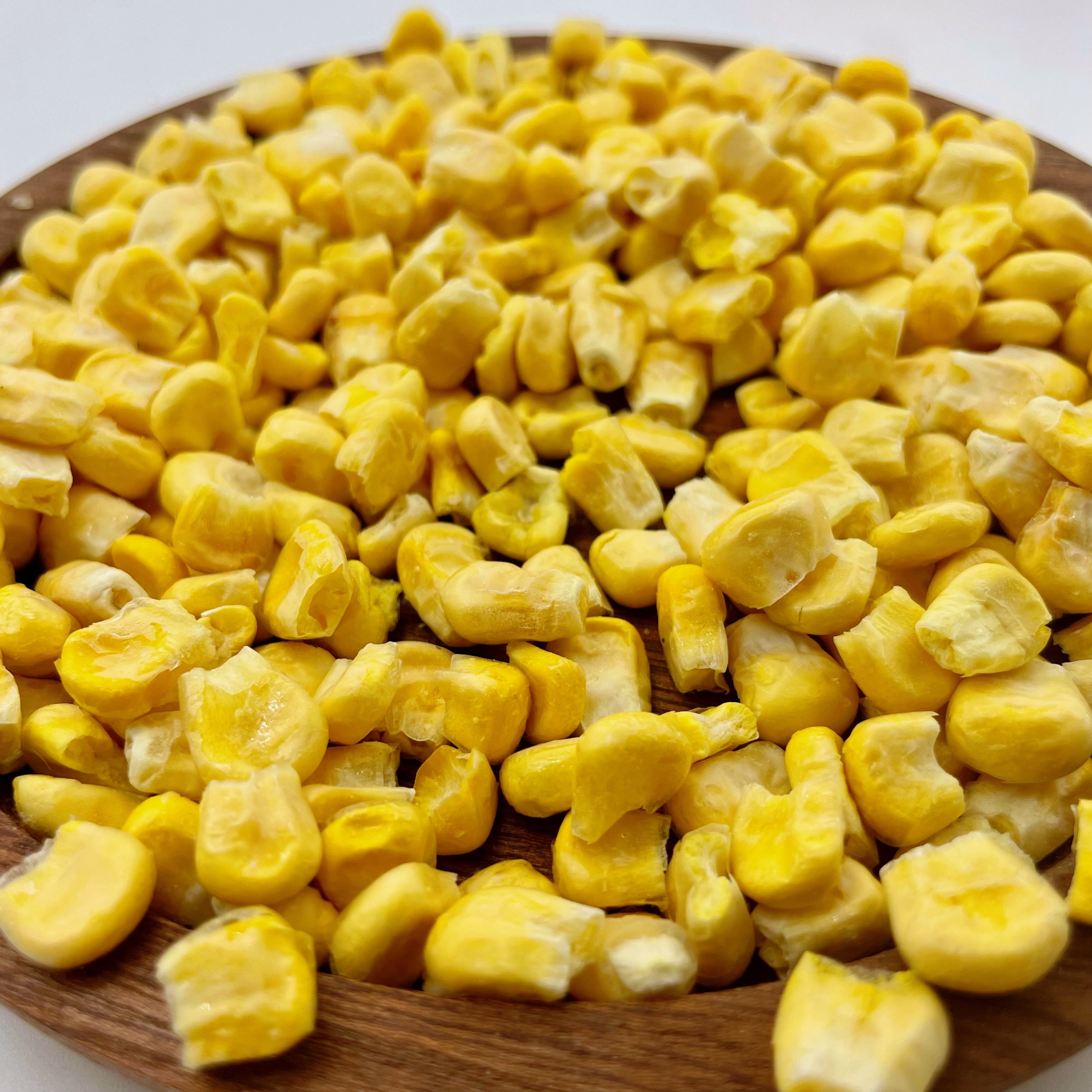 Freeze-Dried Sweet Corn Pure No Additives Loose Pack Wholesale 2kg Pack