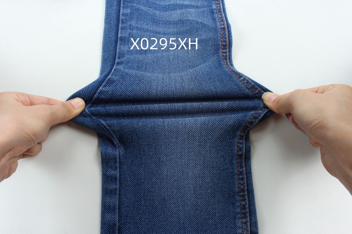 9.3 Oz Left Hand Twill Stretch Woven Denim Fabric For Jeans