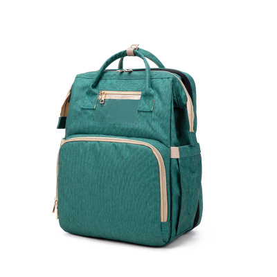Retractable Mommy Diaper Bag Portable Folding Crib Mommy Bag