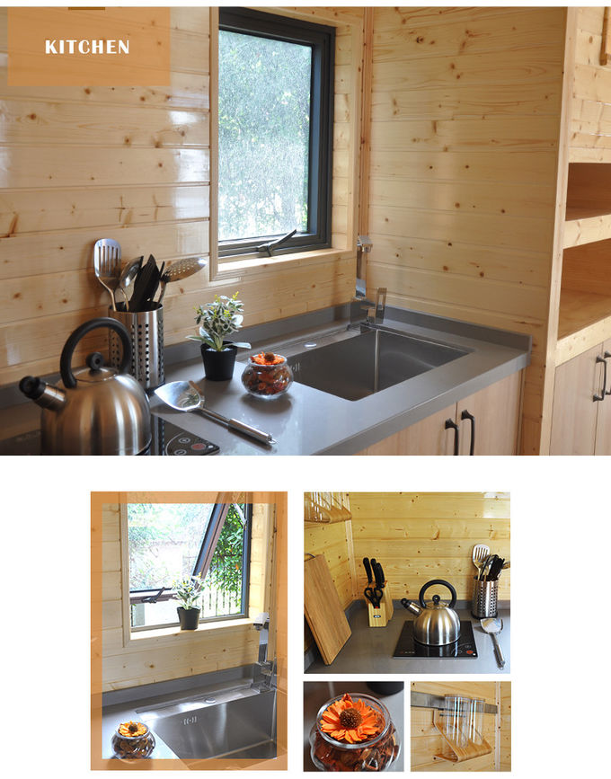 Austrilia Standard Tiny House On Wheels Light Steel Prefabricated Modular Home