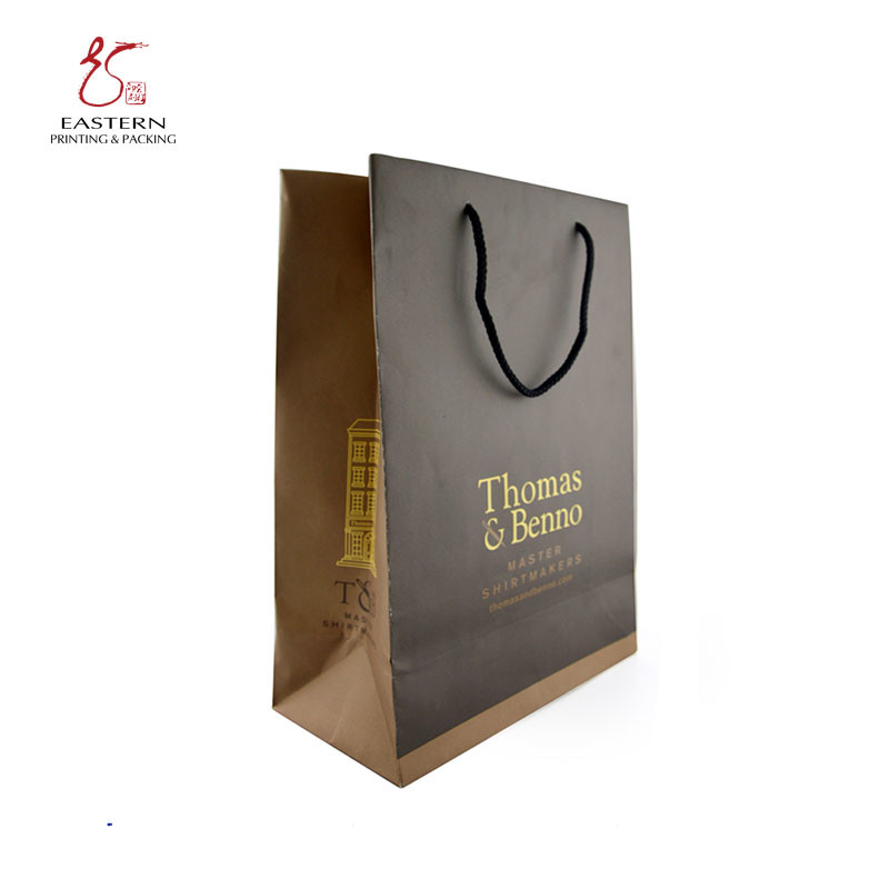 Embossing Stamping Custom Printed Paper Gift Bags Biodegradable CMYK Color | Gift Paper Bag Manufacturer