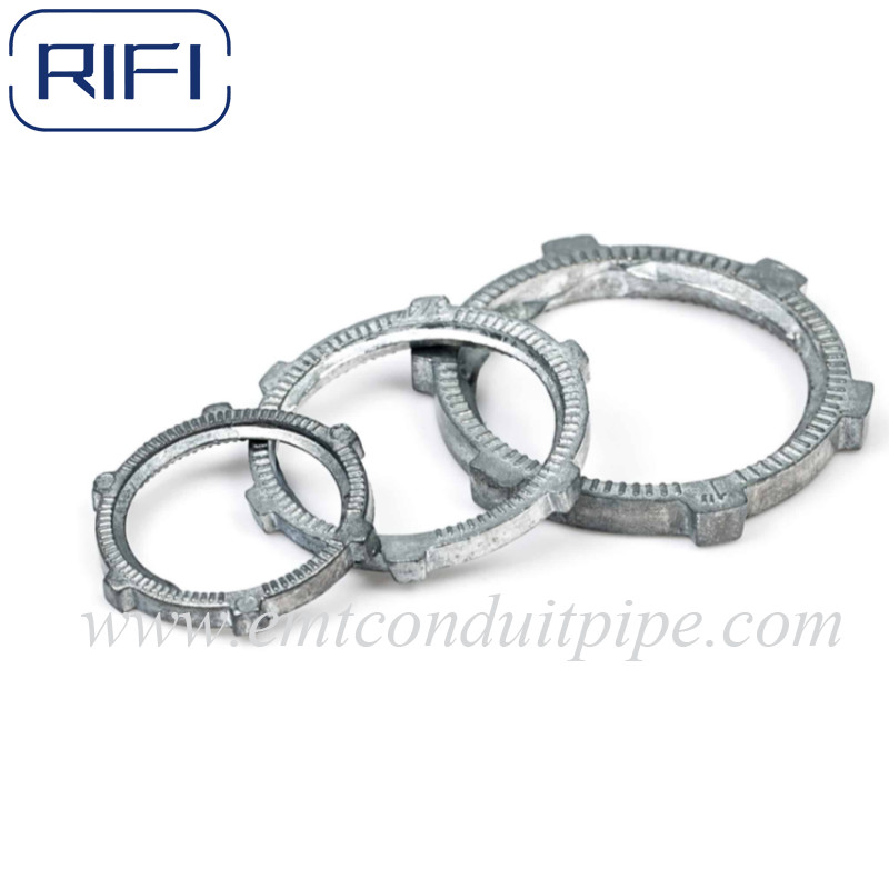 RIFI Brand Zinc Die Cast Hexagonal Lock Nut 1/2”To 4"