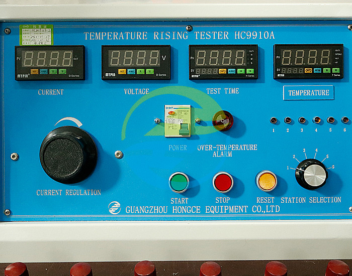 IEC60884-1 Plug Socket Tester Temperature Rise Tester High Precision 6 Work Stations