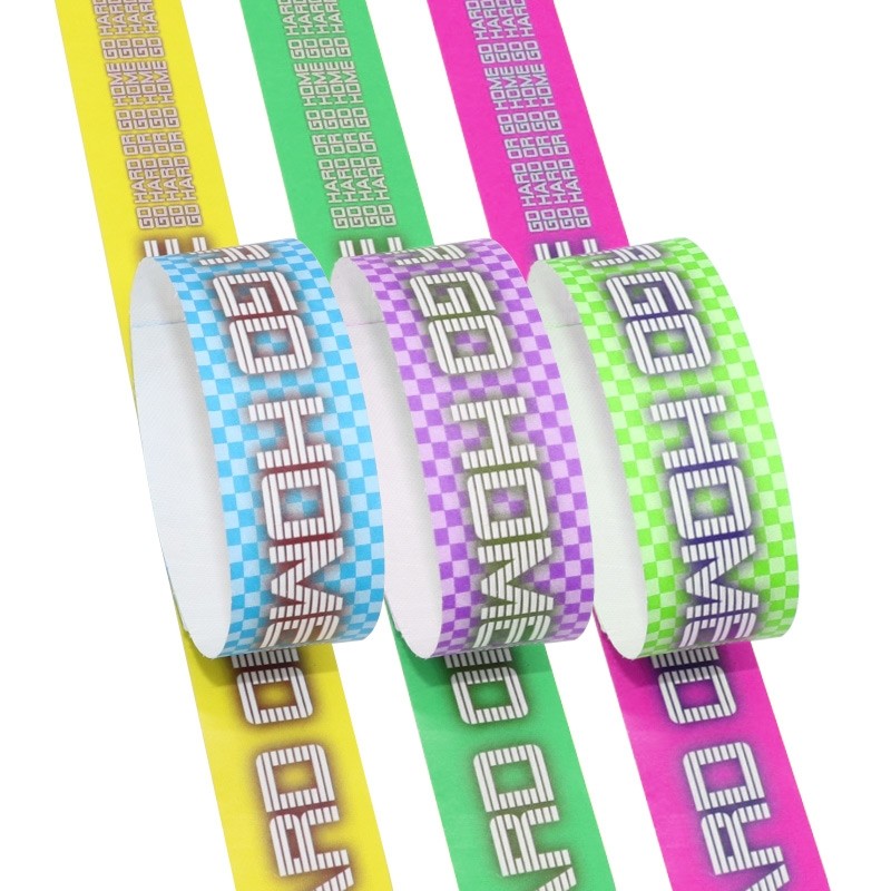 Get Noticed with Tyvek Paper Wristbands Perfect for Crowd Control and Identification