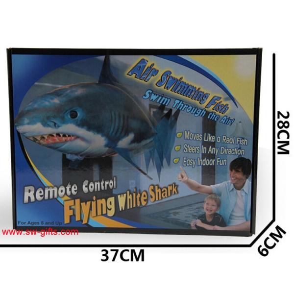 HOT Sale Remote Control Rlying Shark Electric Fish RC Fishing Plastic Inflatable Blimp