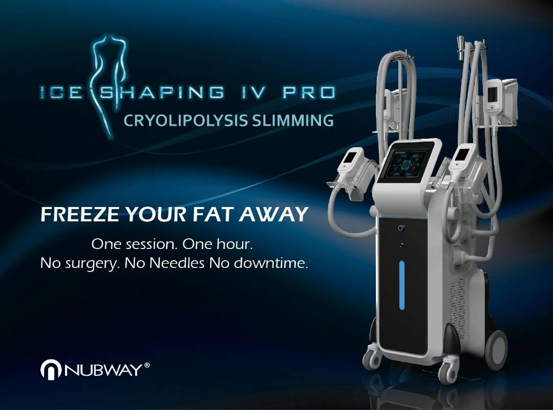 Cellulite treatment machine Cryotherapy Slimming Machine With Different Handles