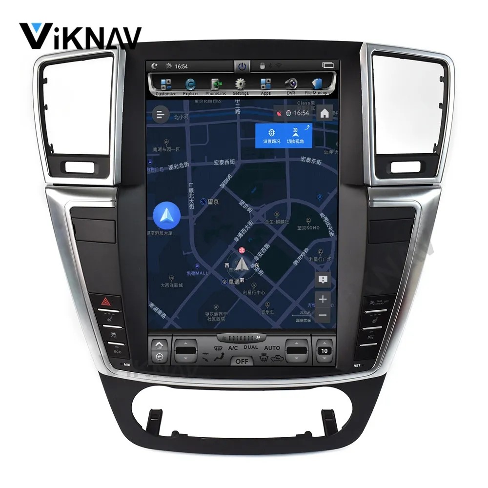 12inch Head Unit For 2012-2015 Mercedes Benz ML GL Multimedia Player Android GPS Navigation 4G wifi Wireless Carplay