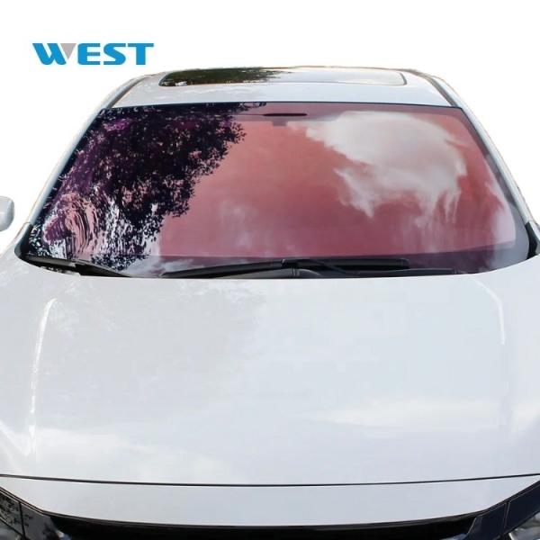 Solar Car Tint High Reflective Light Chameleon Nano Ceramic Auto Front Window Tint Film