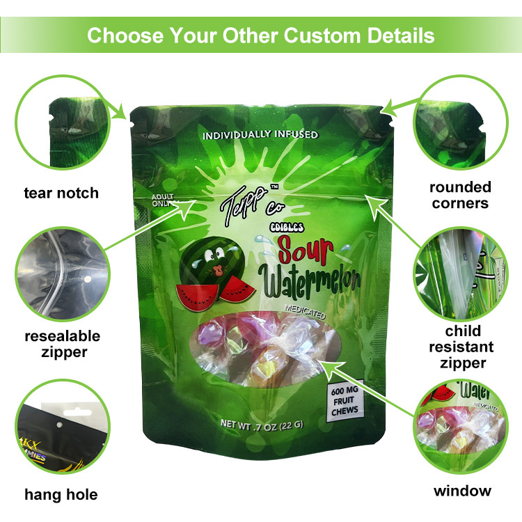 Aluminum Foil Coffee Packaging Bag Custom Flat Bottom Pouches For Coffee