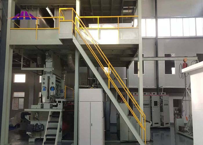 Medical Hygiene Reliable PP Spunbond Nonwoven Fabric Machine SMS SMMS SSMMS