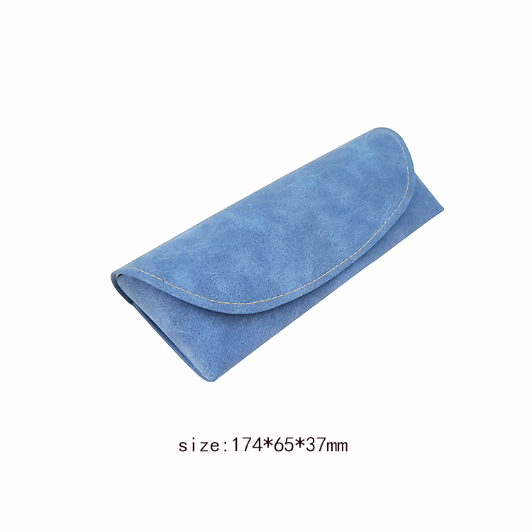 Customization Optical Glasses Case PU Leather Glasses Case 174*65*37mm
