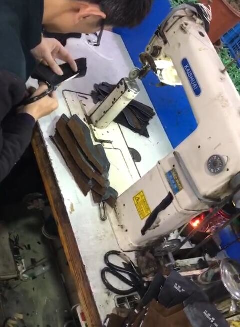 Luggage, Shoes Leather production Zipper High Car Sewing Machine in production line