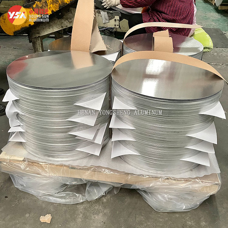 Circles Discs Electric Cooker Raw Material Non-stick Aluminum Sheet