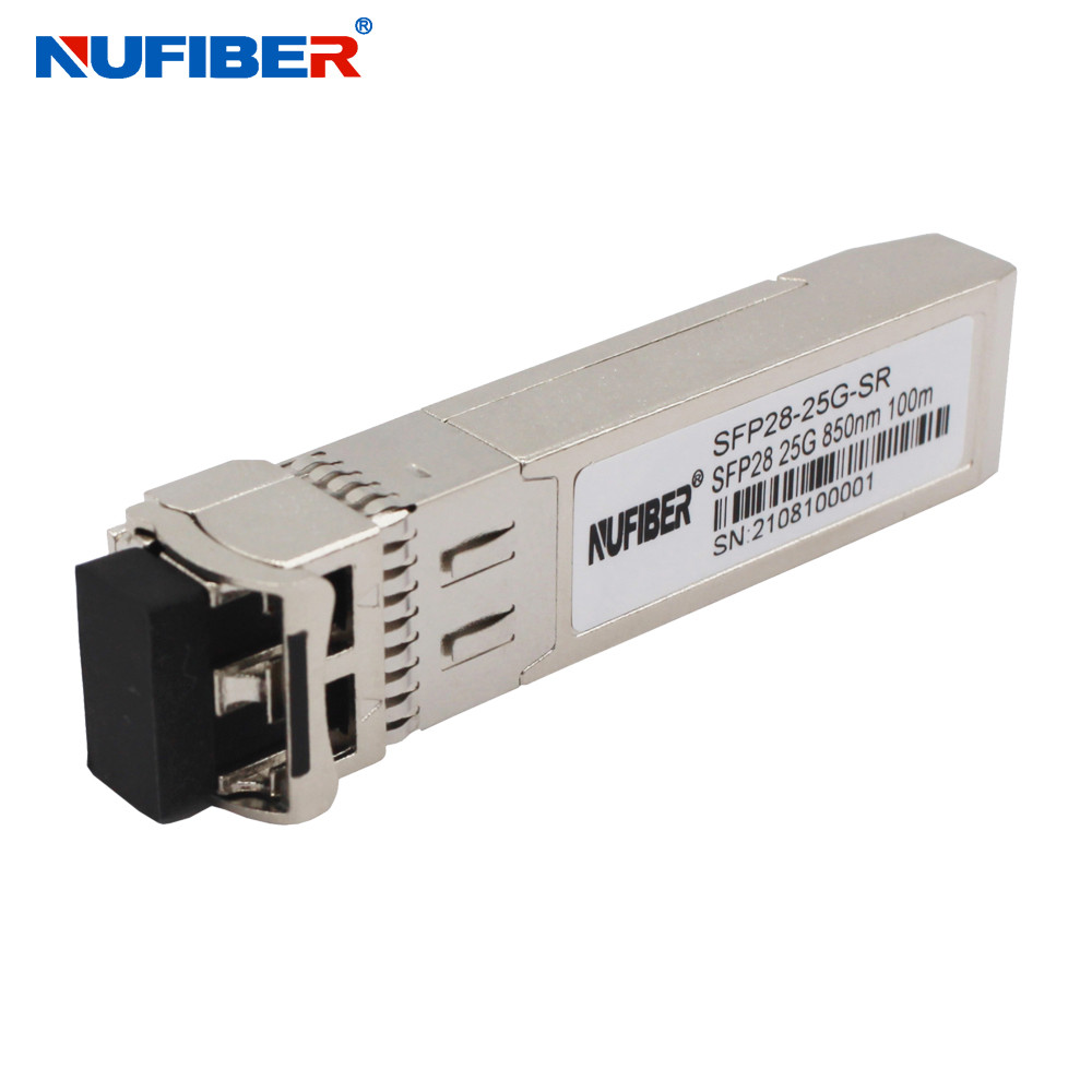 SFP28 25G SR Dual Fiber SM 850nm 100m SFP28-25G-SR 25G SR 100m compatible with Juniper/ZTE/MikroTik