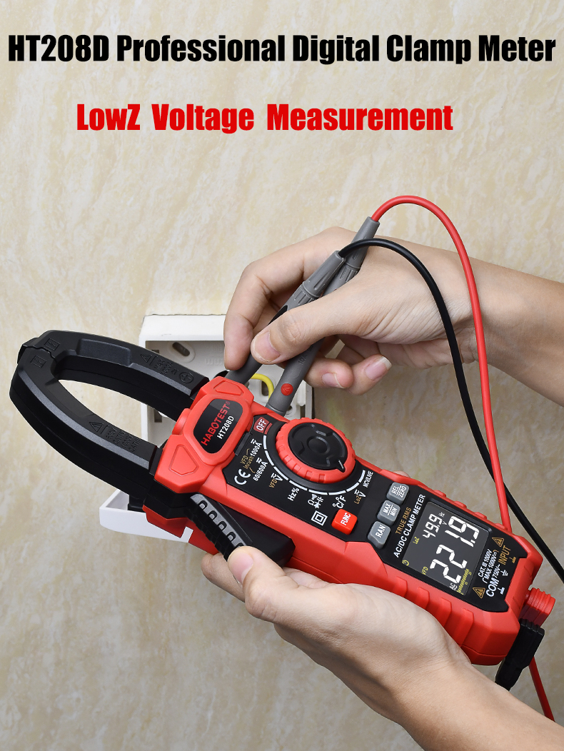 1000V 1000A 6000 Counts Digital Multimeter Clamp Meter