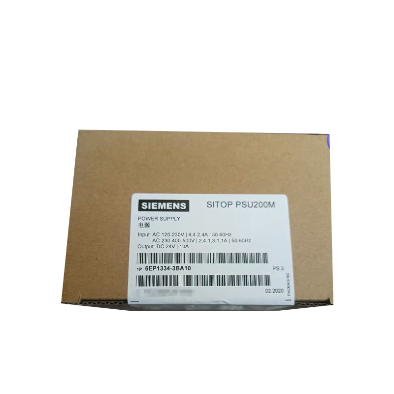 SIEMENS 6EP1334-3BA10 SITOP PSU200M 10 A stabilized power supply input: 120/230-500 V AC output: 24 V DC/10 A