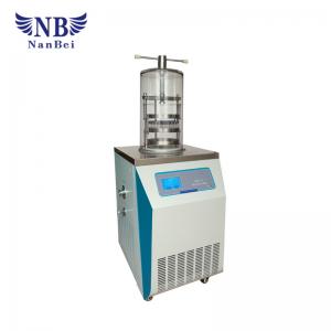 China Chemical Lab Freeze Dryer Cold Trap Temperature -55degree CE Certification on sale