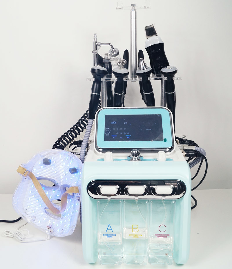 Hydraskin Hydrodermabrasion Facial Machine 9 In 1 1.5 Mhz For Skin Cleansing