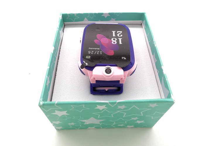 2 Colors Watch GPS Tracker Interaction Touch Screen GPS Tracker Watch For Family