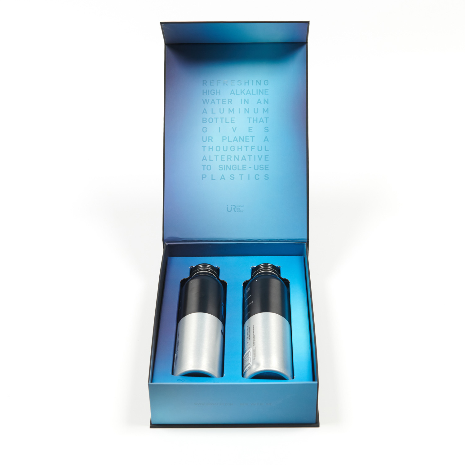 Personalized Luxury Rigid Gift Cardboard Wine Box With Spot UV