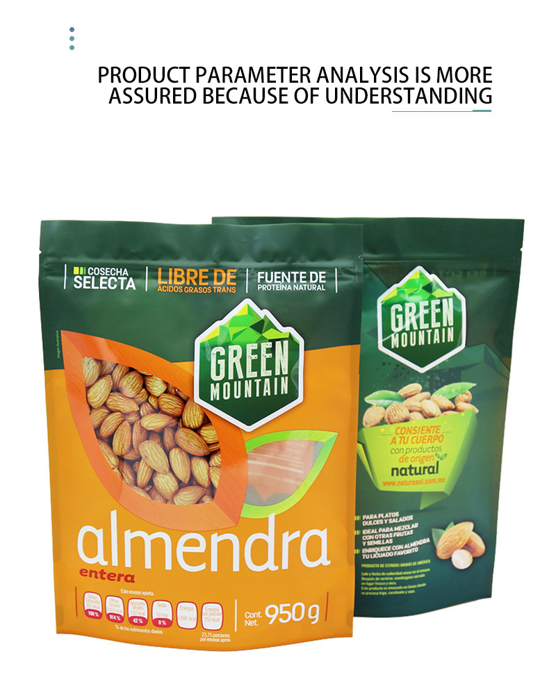Partial Window Matte Pouch – Customizable Stand-Up Design, Moisture-Proof For Coffee, Spices & Bulk Foods [FDA Certified]