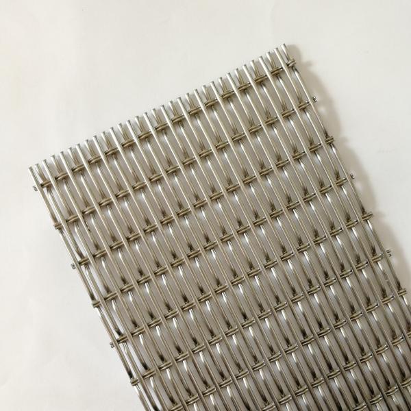 PVD Coated Stainless Steel Architecture Metal Mesh For Decoration / Protection