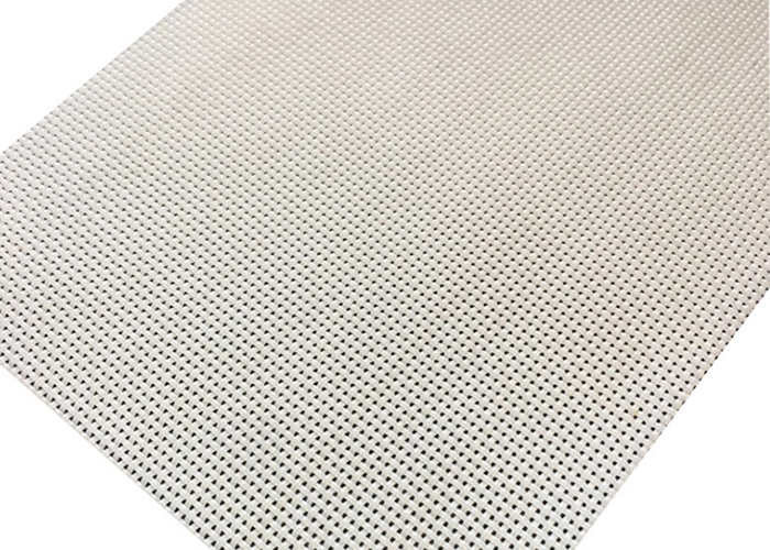 Dewatering Spiral Filter Press Clothes Large Loop White Color Low Thermal Shrinking