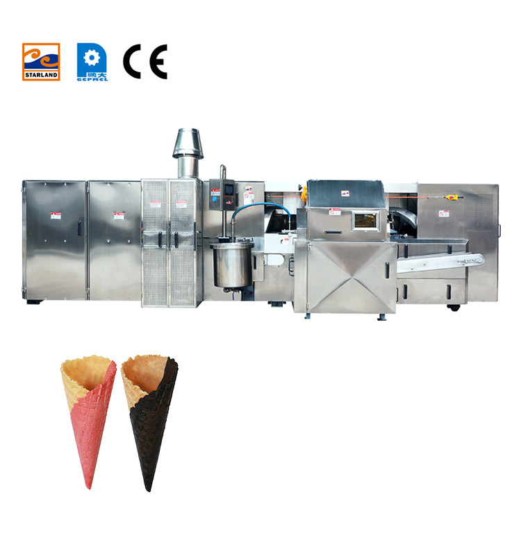 Automatic Sugar Cone Production Line For Making Ice Cream