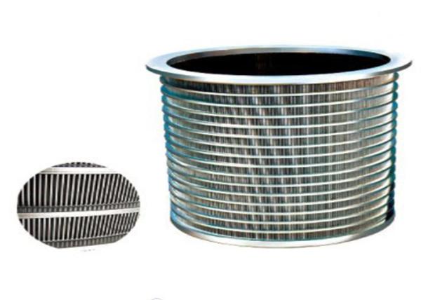 380v Screening Purification Equipment Parts Pressure Screen Basket SS316
