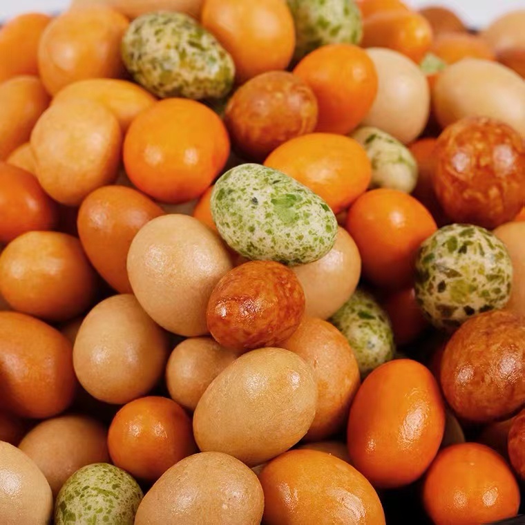 Various Flavors Seaweed Coated Peanuts Baked Crispy Roasted Chickpeas