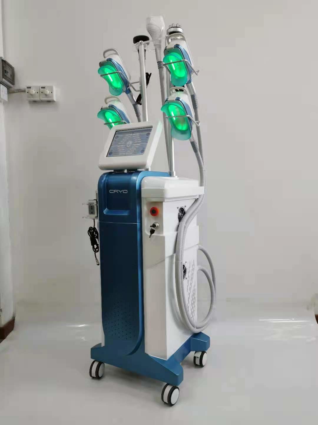 Skin Tightening Cryolipolysis Slimming Machine RF Vacuum 360 Fat Freezing Device