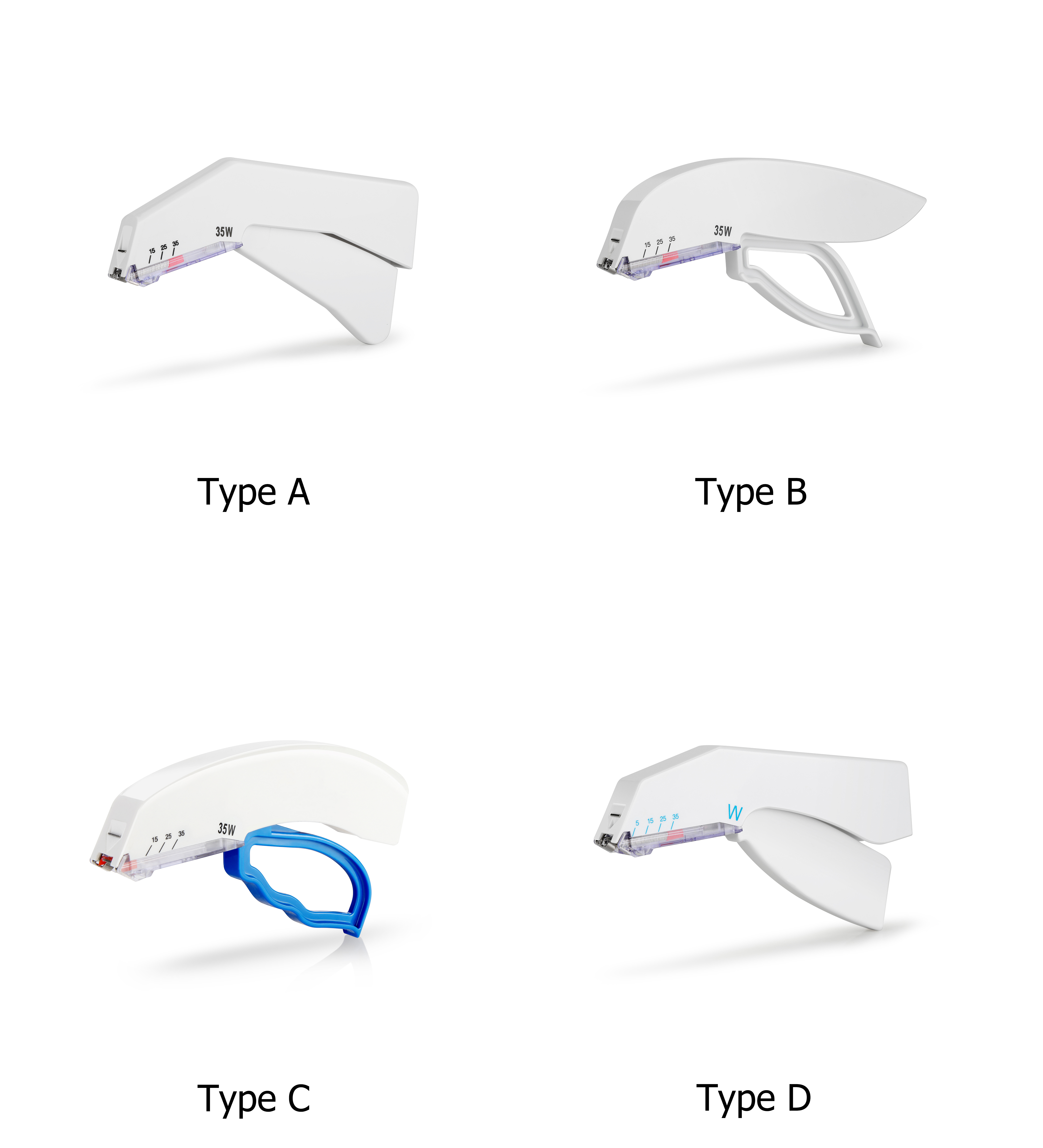 Medical 35W Disposable Skin Stapler Fast Closure Suture