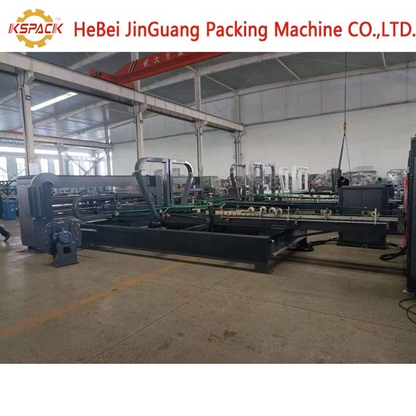 Automatic Box Folder Gluer Machine Min Cardboard 300 * 700 Mm