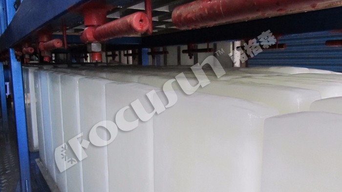 120.3KW Power 380V Voltage 15 Ton Direct Block Ice Machine for Big Ice Production Needs