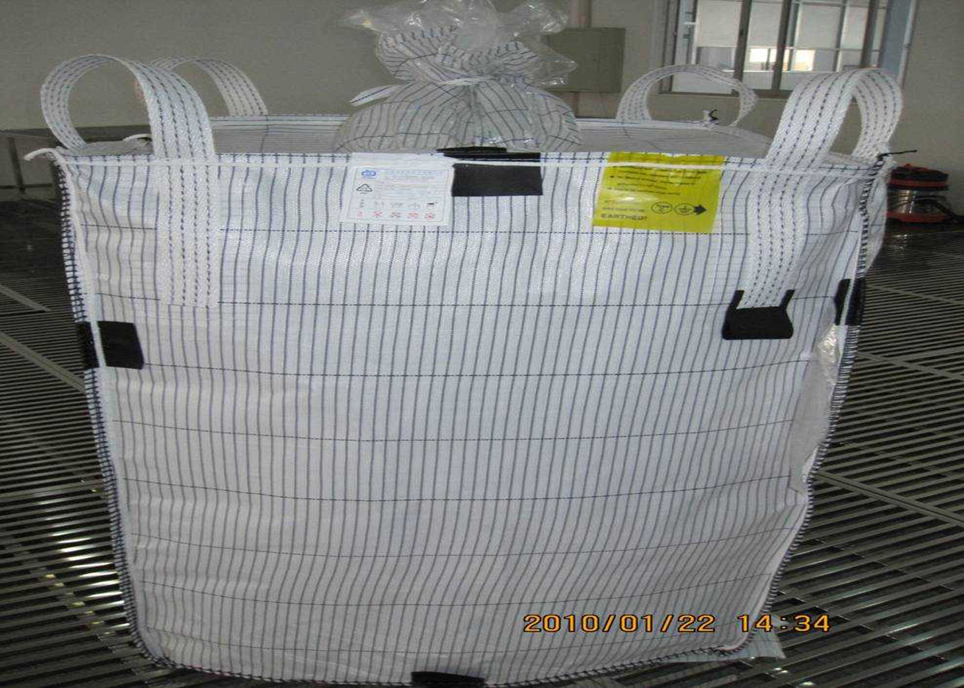 Durable Solid Polypropylene Jumbo Bags For Sand Or Cement Packaging