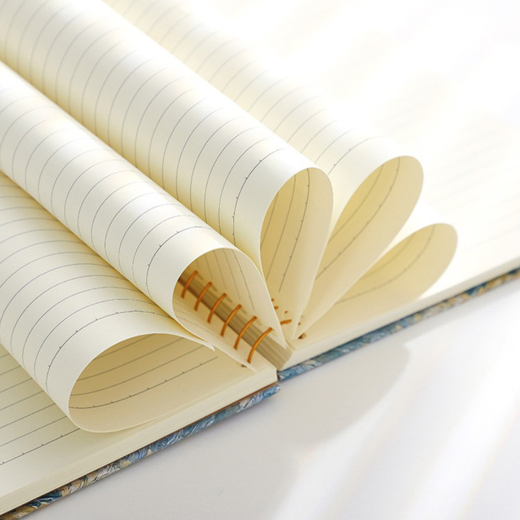 A4 A5 Notebook Coil Ring Binder , 1/2'' Aluminium Spiral Spine Binding